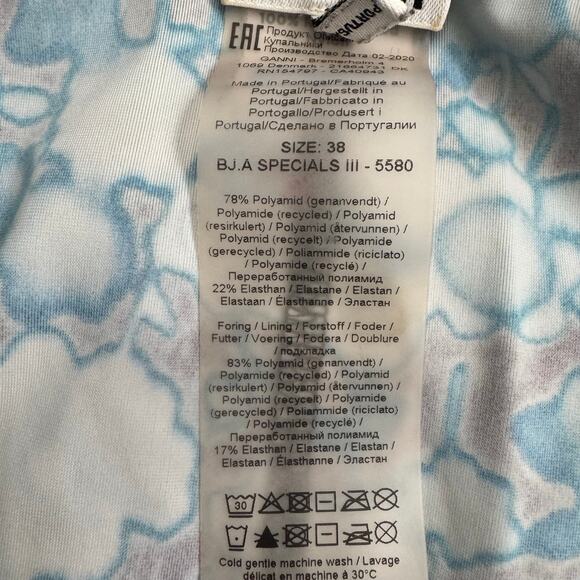 Ganni Baja Bike Shorts Size 38 - Picture 6 of 7